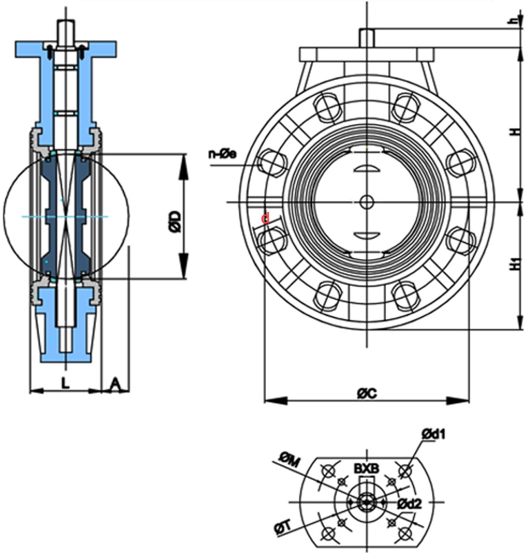 PVC Butterfly Valve